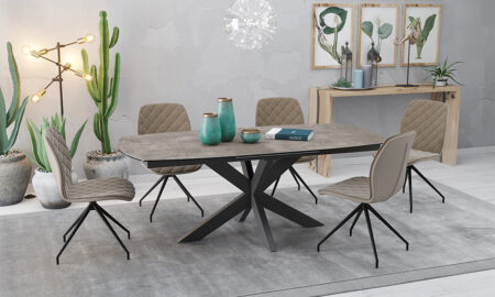 Table de repas céramique